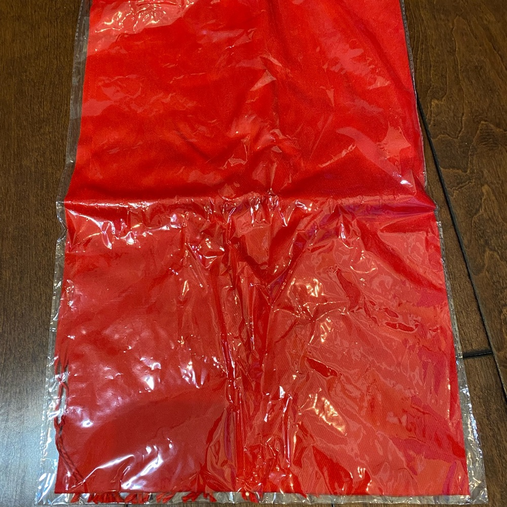 Red scarf - new in package
